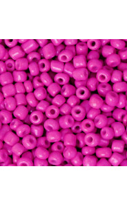 Seed beads 8/0 (3mm) Magenta purple